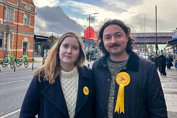 Elsie Gisslegard and Fergus Ustianowski