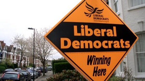 Lib Dem stakeboard